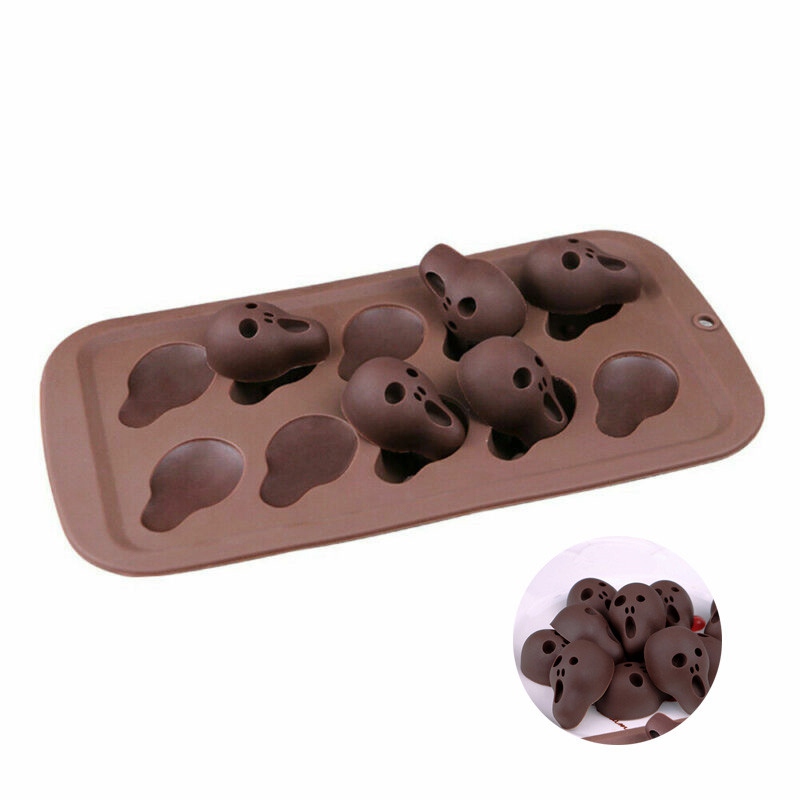 DIY Pumpkin Silicone Fondant Sugar Candy Cake Decor Mold Chocolate Baking Mould