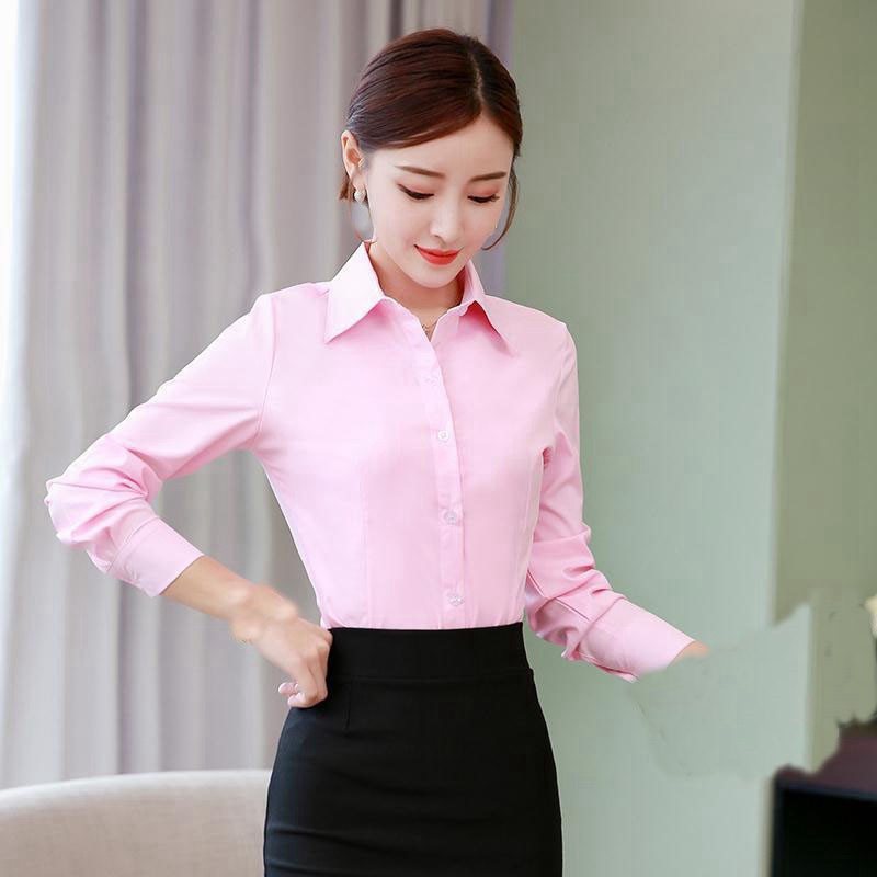FULL SHIRT Work TOP Formal Wear Office Dress Work SLEEVE Women's LADIES |  eBay