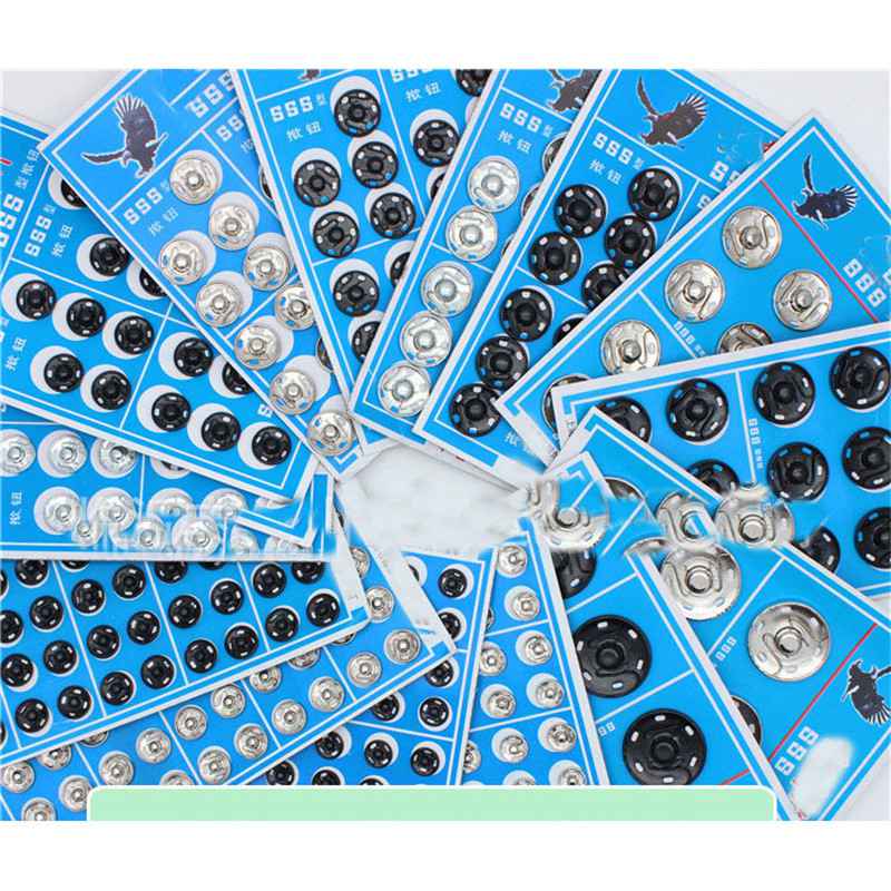 Press Studs Duvet Poppers 20Pc Button Clothing Sew SNAP FASTENINGS eBay