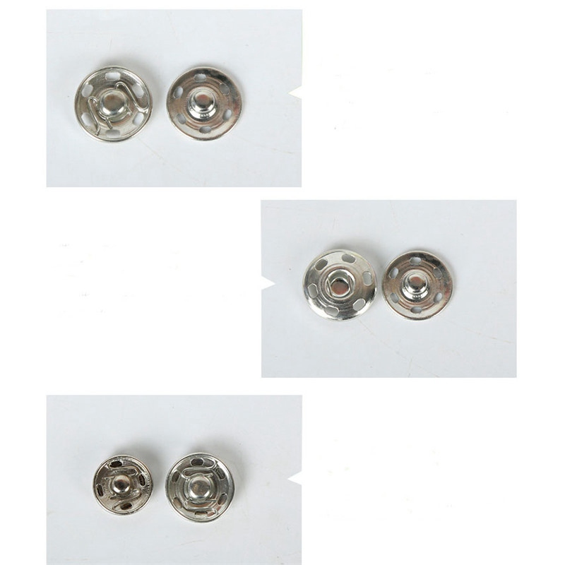 Press Studs Duvet Poppers 20Pc Button Clothing Sew SNAP FASTENINGS eBay