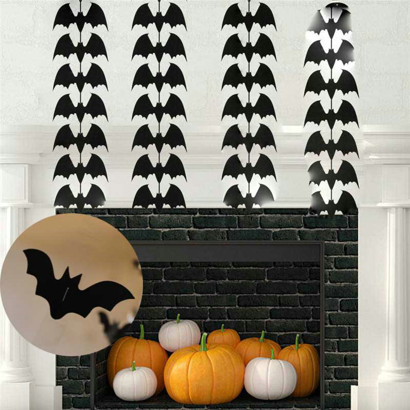 DECORATION HANGING BATS HALLOWEEN HANG DEAD CEILING SCARY GUESTS BATS