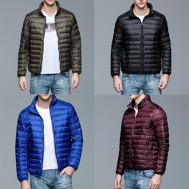 COAT Fashion QUILTED PUFFER PUFFA SOUL JACKET MENS WARM PADDED Zip Up ...