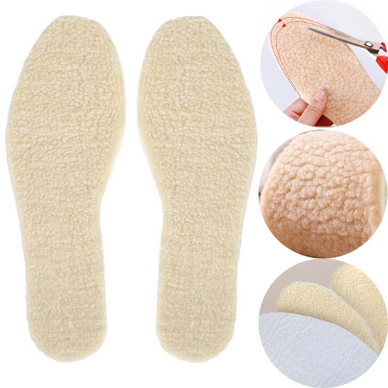 sheepskin foot insoles