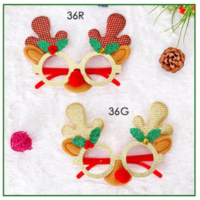 CHRISTMAS NOVELTY GLASSES Xmas Accessory Sunglasses Traditional Festive