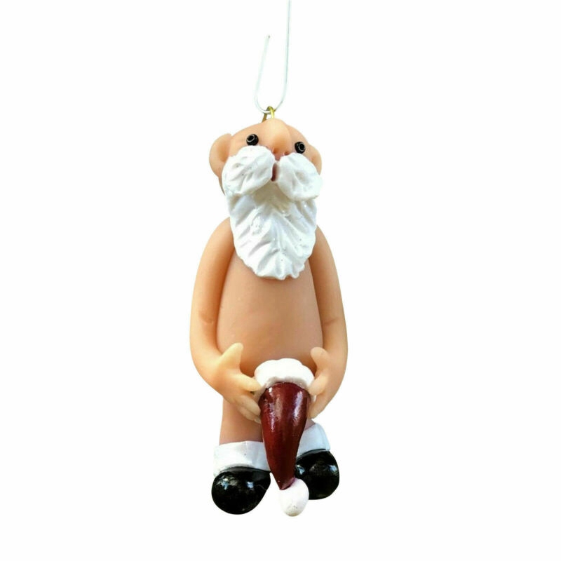 Pendants Ornament Christmas Tree Hanging Naughty Santa 