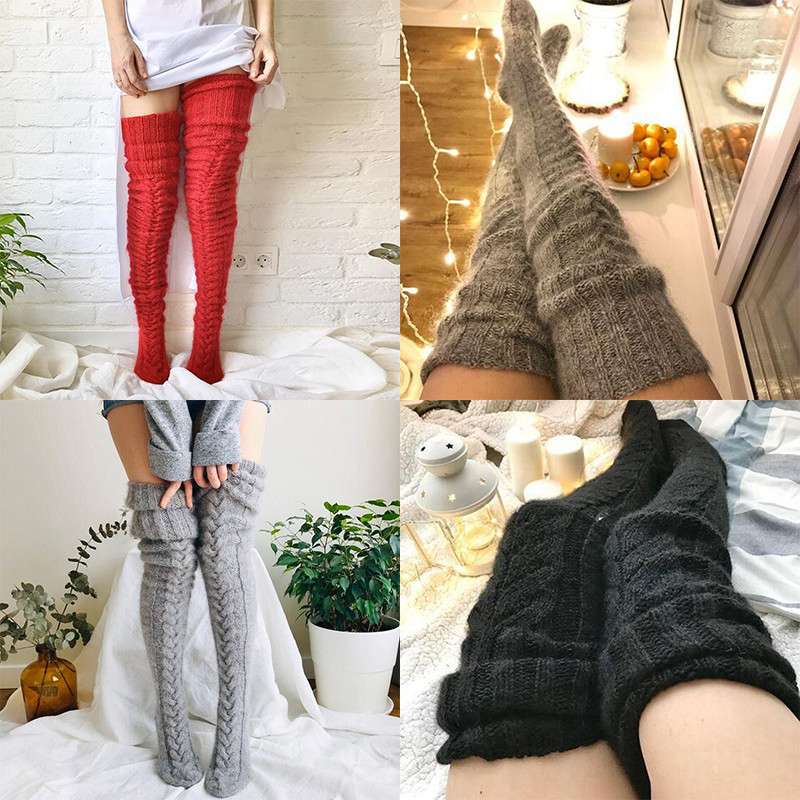long socks winter outfits
