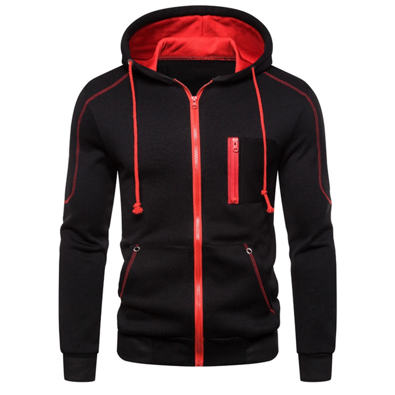 mens winter zip up hoodies