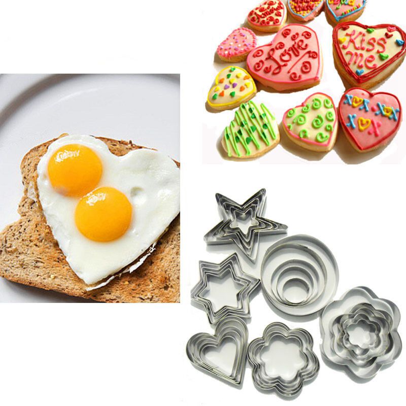Cookie Mould Biscuit Bake Mold Cutters Craft DIY Fondant Shape Pastry Metal Cake