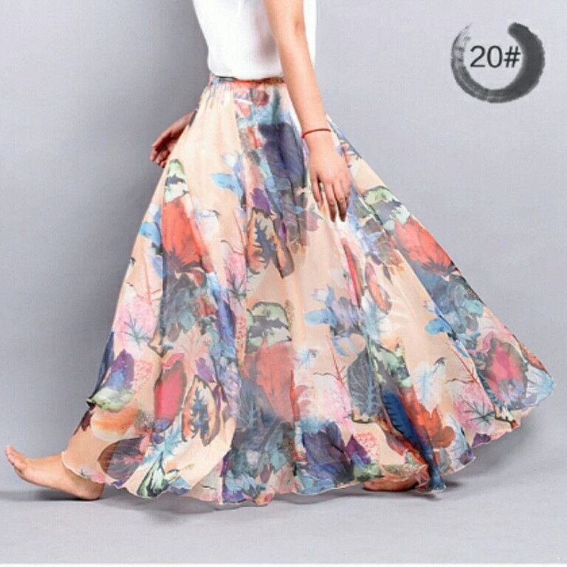 サクラ着用 [DIMANCHE] CHECK RIBBON LONG SKIRT $_57.JPG
