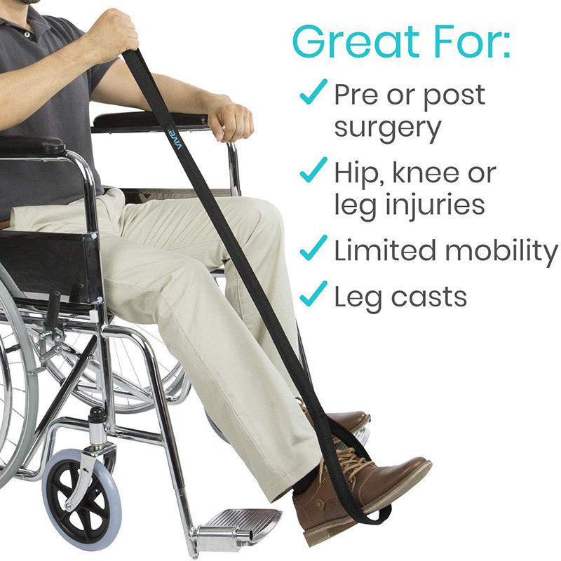Leg Lifter Disability Replacements Aid with Loop Handle for Hip Injury