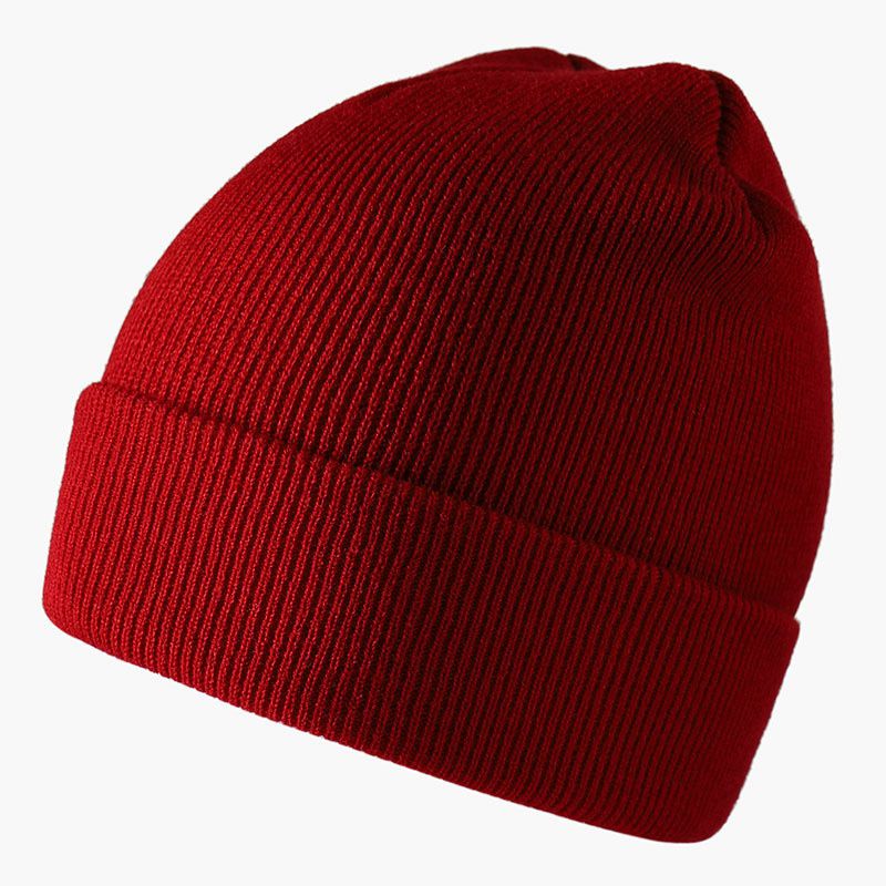 Unisex Slouch Beanie – Winter Woolly Ski Knit Hat, One Size