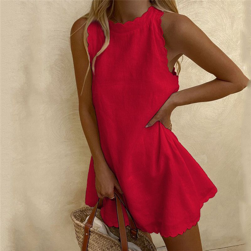 Sexy Women Dresses UK Casual Size Holiday Sundress Plus Beach Sleeveless |  eBay