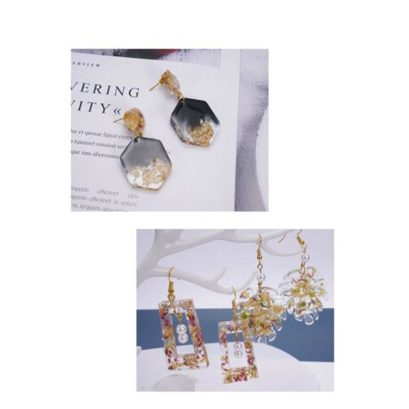 Mould Epoxy Silicone Jewelry Leaf Turtle Earring Tool Resin Mold Casting