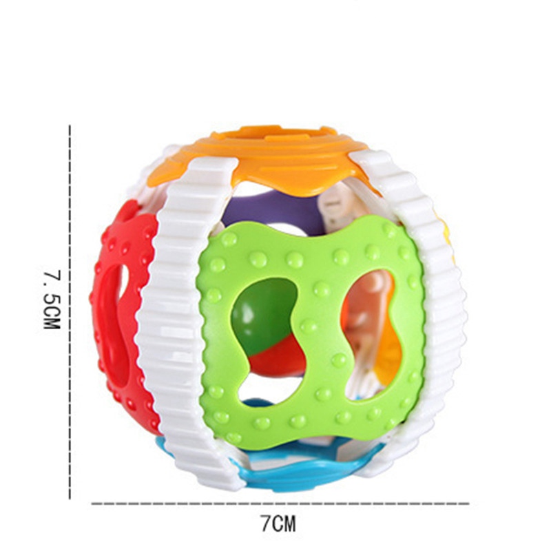 Baby Rattle For Babies Grasping Ball Rattles Activity Ball Educational