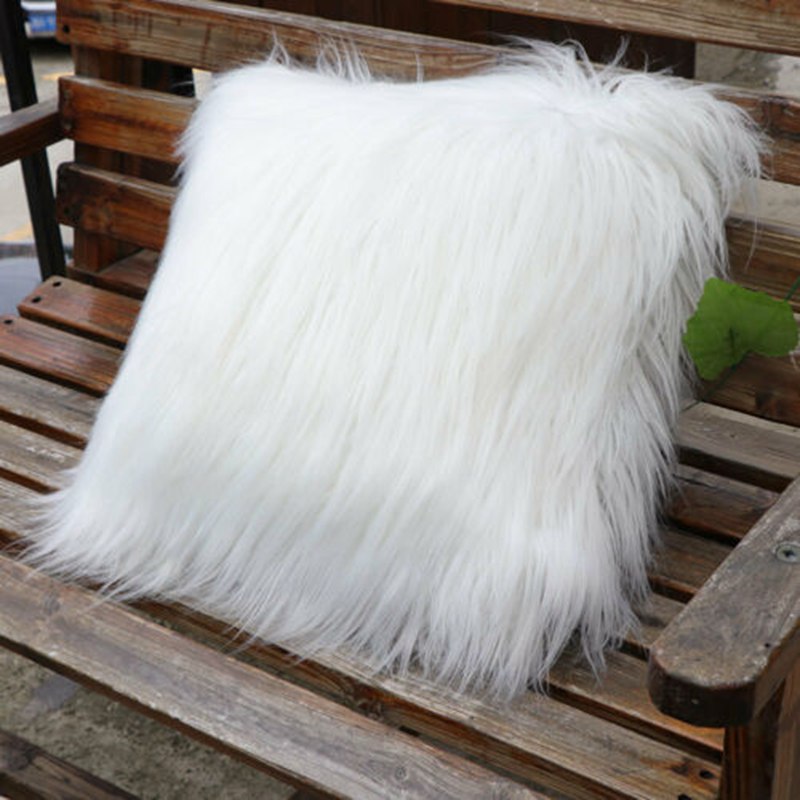 fluffy throw pillow covers
