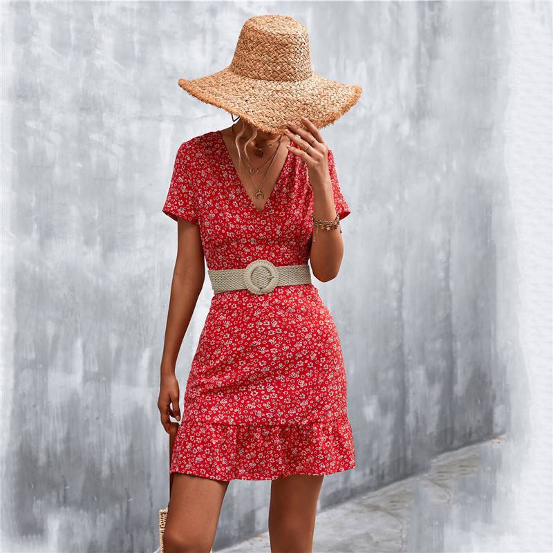 summer holiday midi dresses Buy Women's Holiday Shop Summer Dress Colour Block 3/4 Sleeve Online