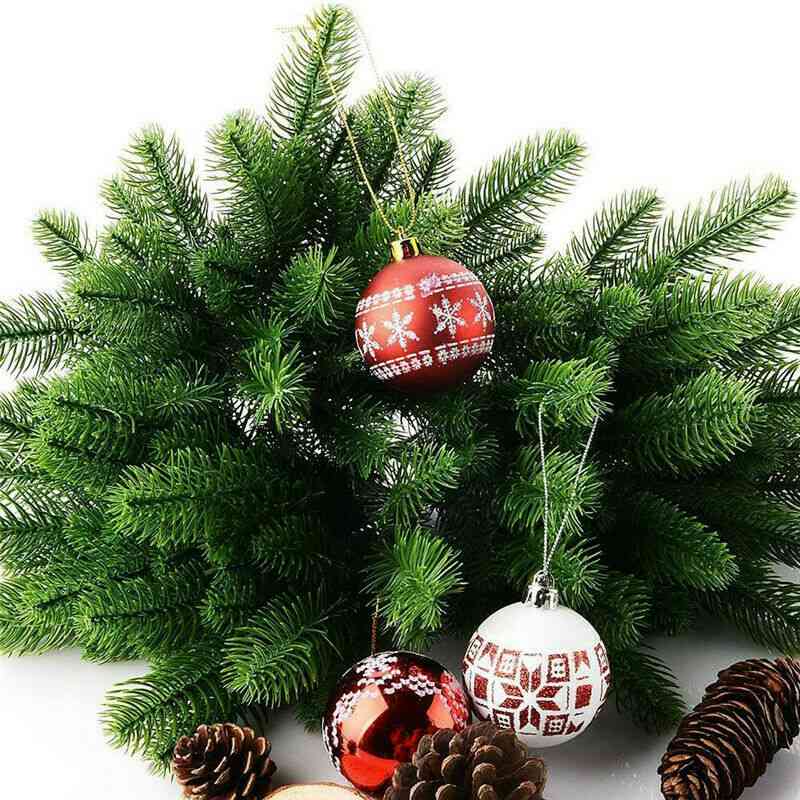 Details about   20Pcs Artificial Flower Fake Pine Branches Christmas Xmas Tree Decor