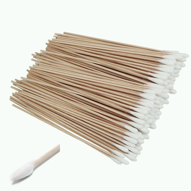 Cleaning Tapered Cotton Swabs 200pcs Large 6 inch Clean brush Gun eBay