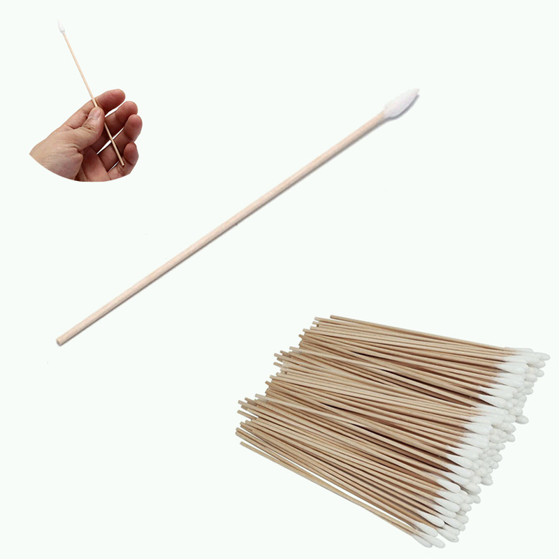 Cleaning Tapered Cotton Swabs 200pcs Large 6 inch Clean brush Gun eBay