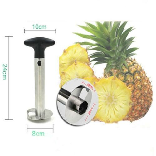 Kitchen Tool 3-in-1 Fruit Stainless Pineapple  Corer Slicer Peeler Cutter Parer