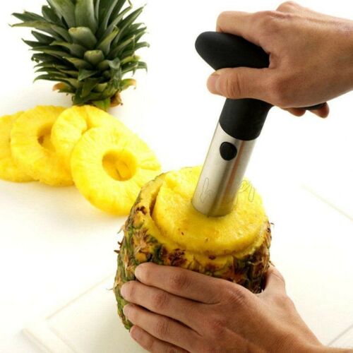 Kitchen Tool 3-in-1 Fruit Stainless Pineapple  Corer Slicer Peeler Cutter Parer