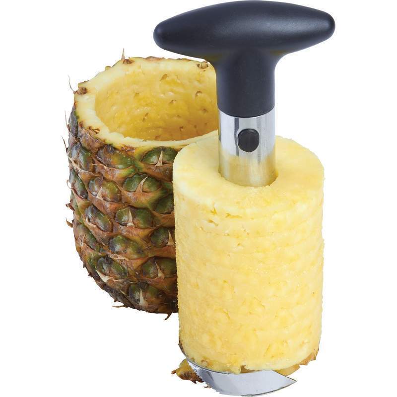 Kitchen Tool 3-in-1 Fruit Stainless Pineapple  Corer Slicer Peeler Cutter Parer