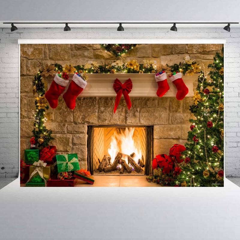 Photo Snow Vintage Xmas Background Christmas NEW Photography Backdrop | eBay