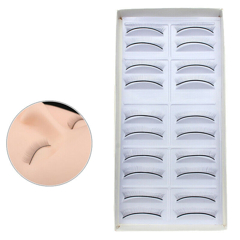 Selfadhesive Lashes Strips Extension Training Lashes Practice for
