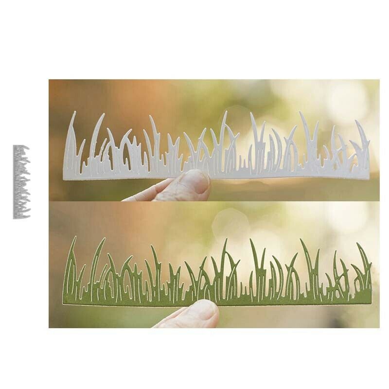 Embossing Grass Cutting Die Grass Strip Strip of Grass Die Cutter Edge